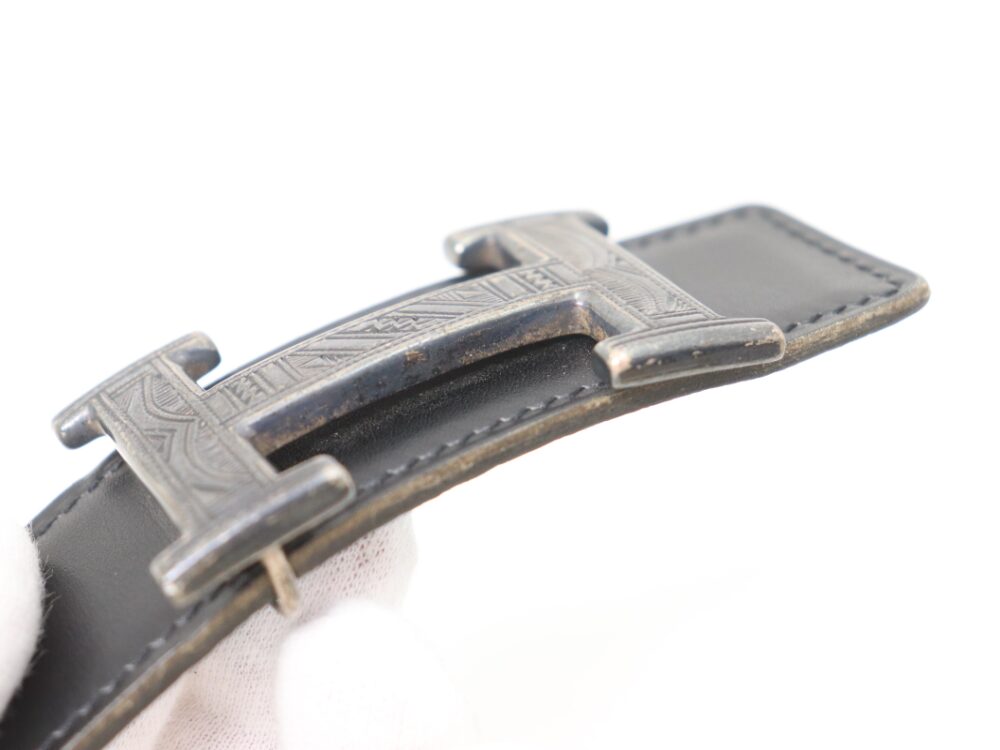 エルメスのHベルトバックル