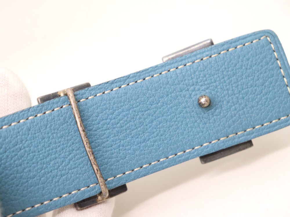 エルメスのHベルト裏