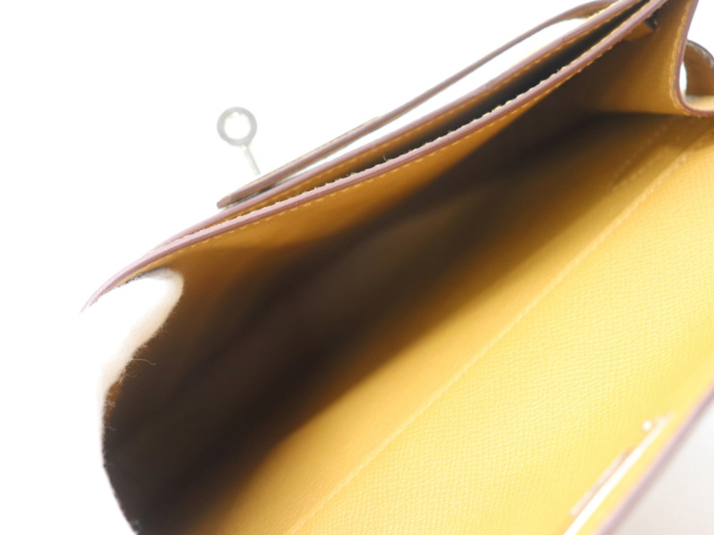 エルメスのケリーデペッシュ内側