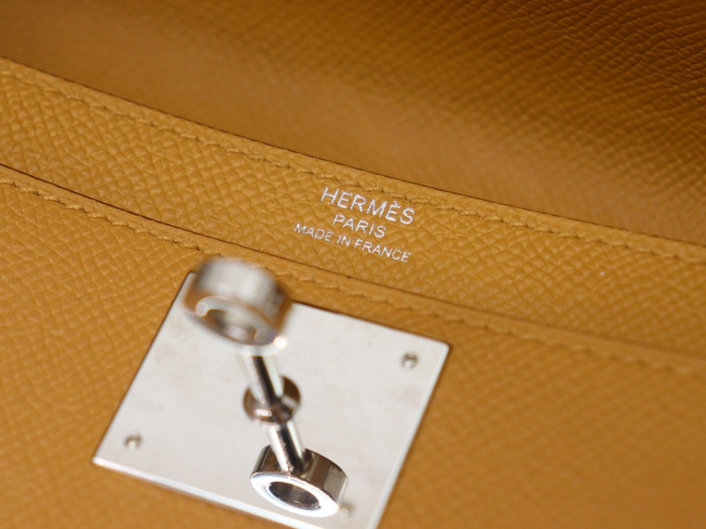 エルメスのケリーデペッシュ刻印