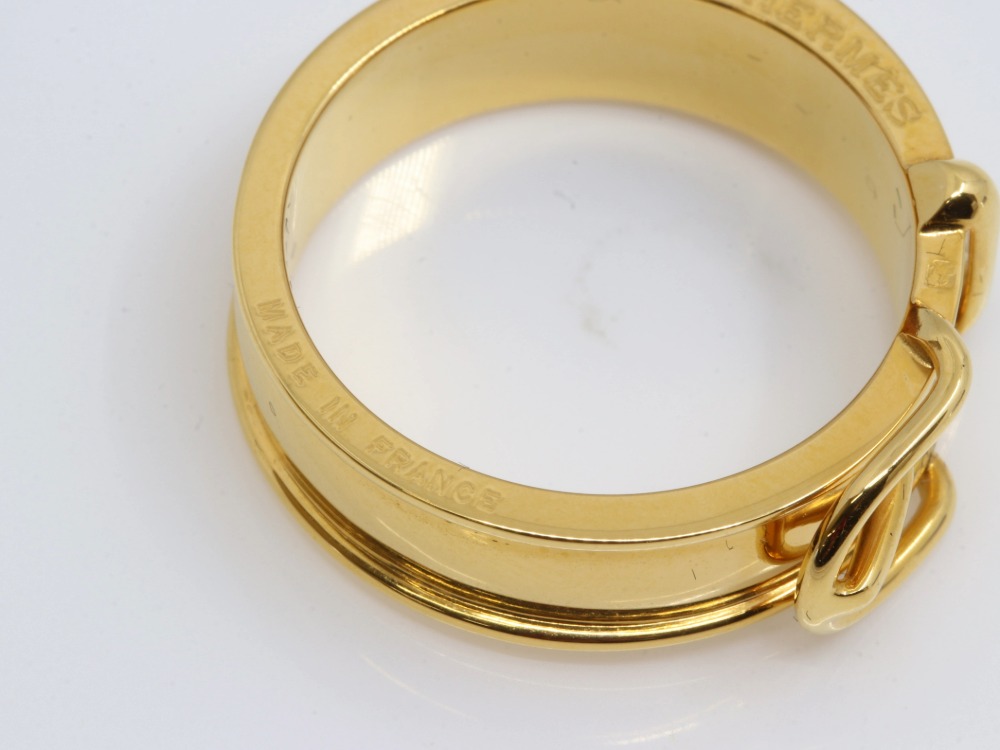 エルメススカーフリング刻印2