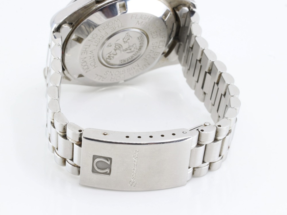 オメガのスピードマスター手巻きブレス