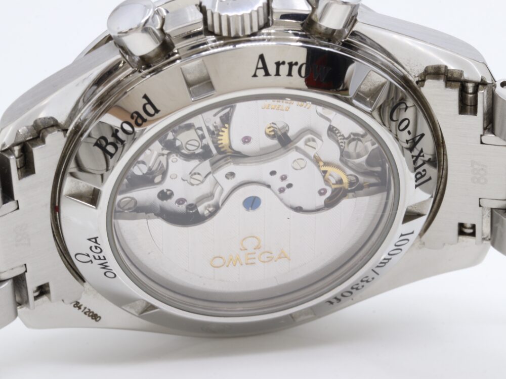 オメガスピードマスター裏蓋