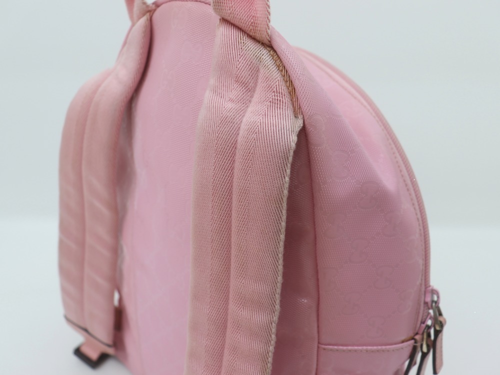 グッチGGキャンバスリュック汚れ