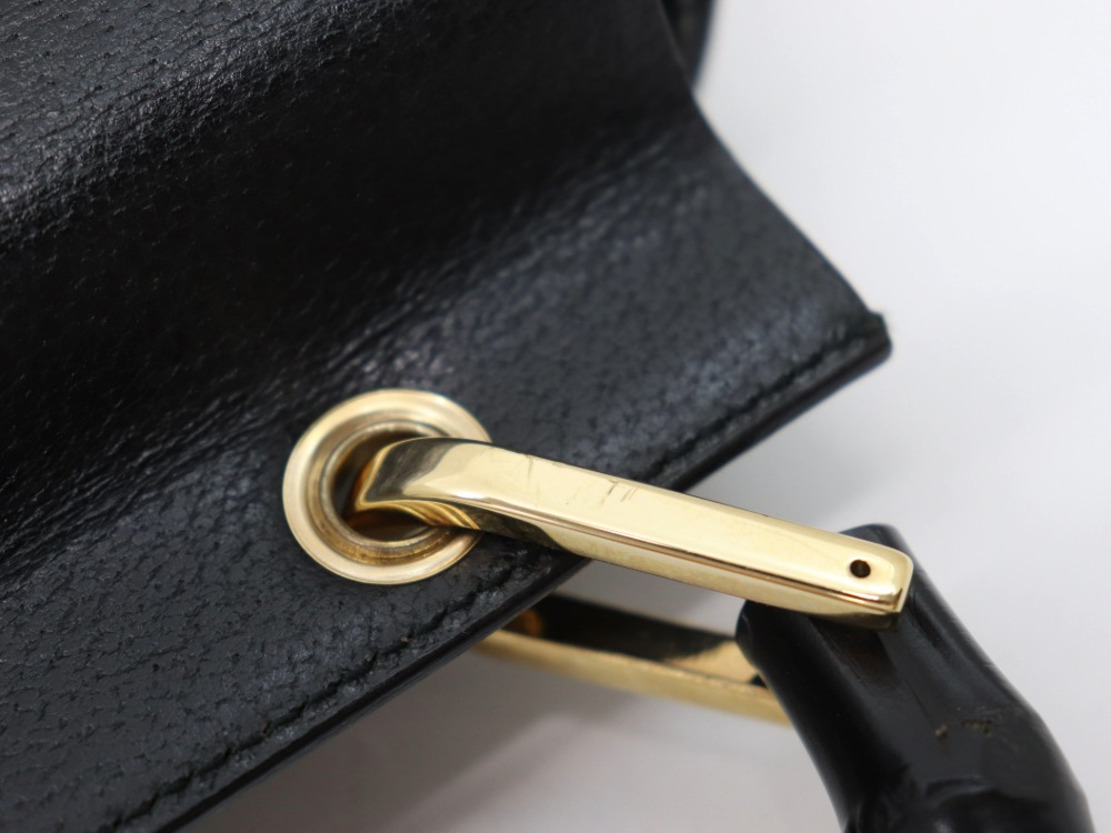 グッチバンブーハンドバッグ金具