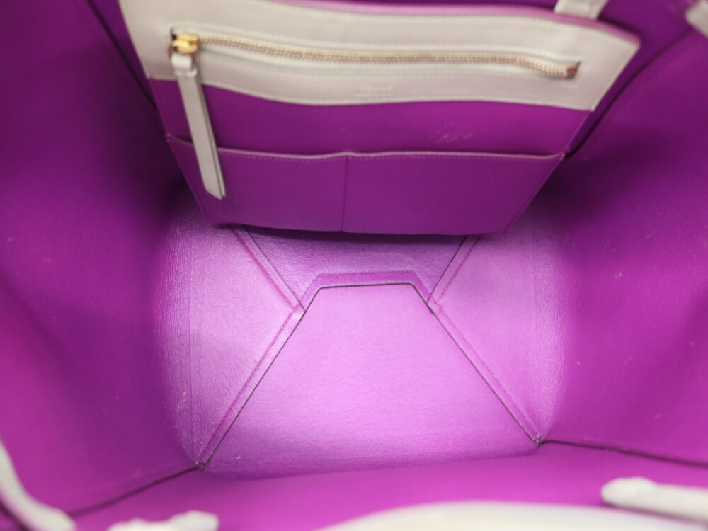 セリーヌカバファントムトートバッグ内側