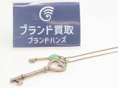 ティファニーハートキーネックレス