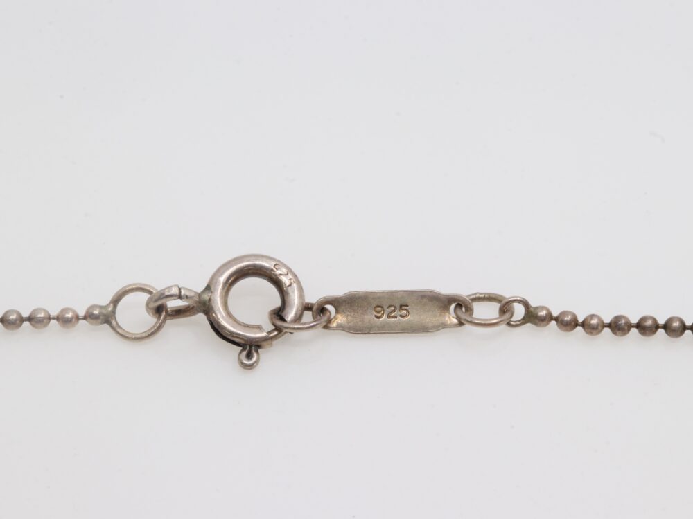 ティファニーハートキーネックレス刻印