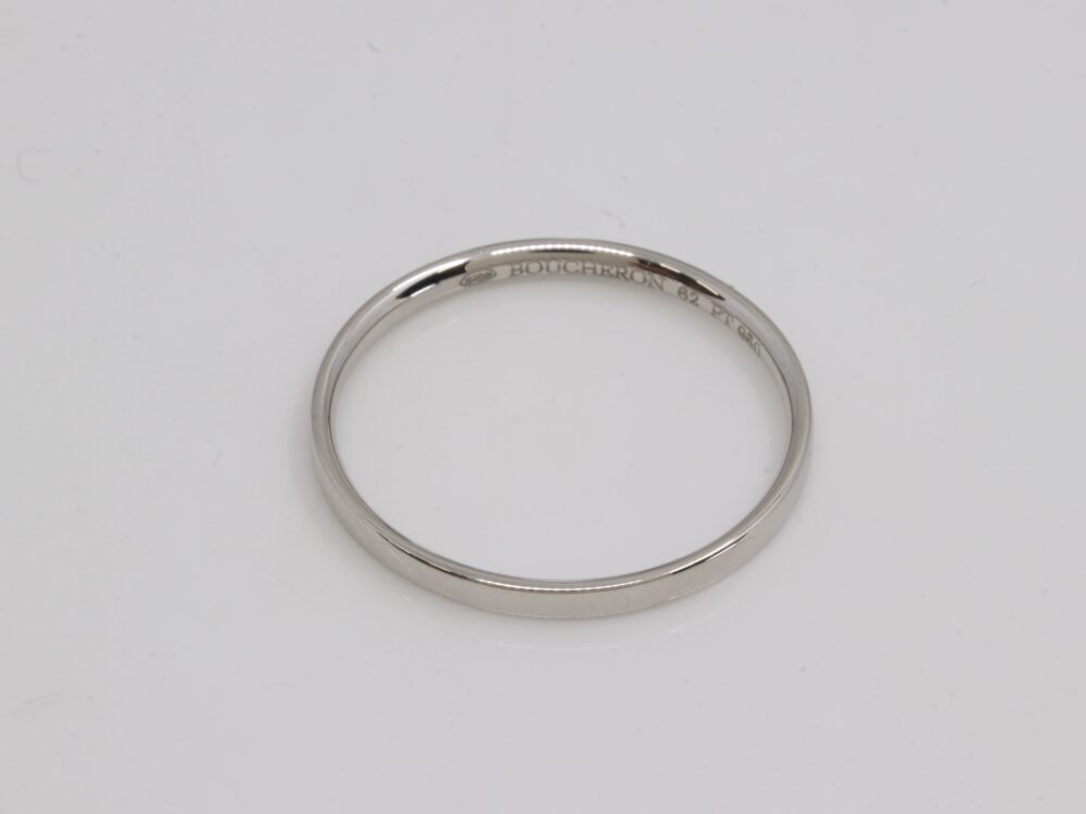 ブシュロンPt950リング 刻印2