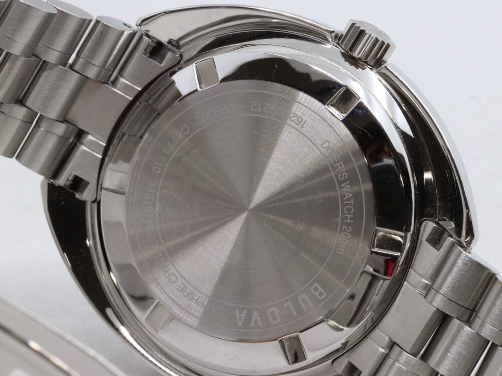 ブローバデビルダイバー裏蓋