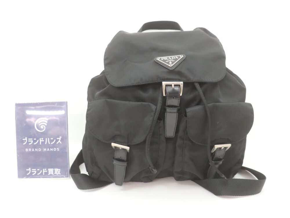 プラダのテスートリュック正面