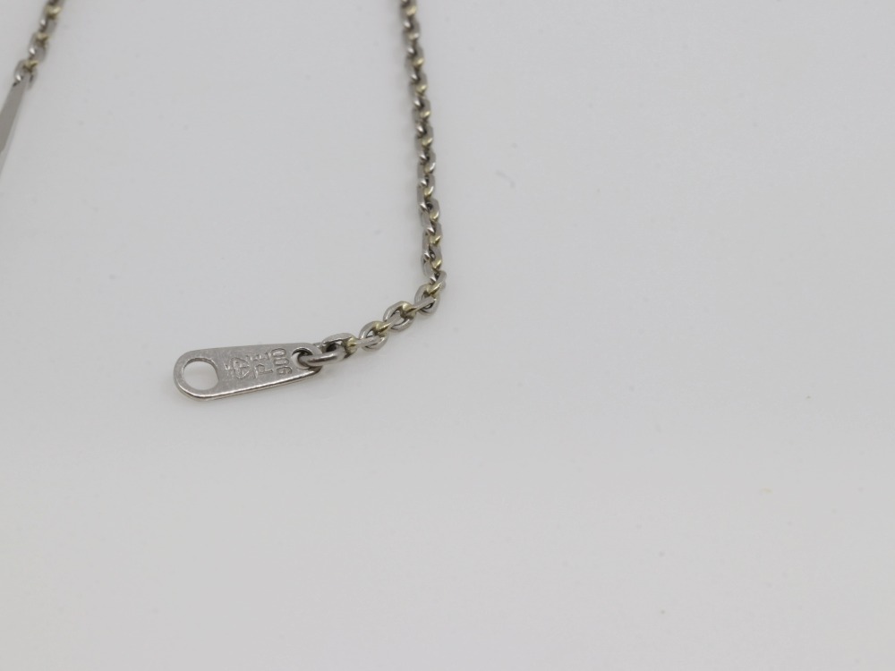 プラチナ900ネックレス刻印