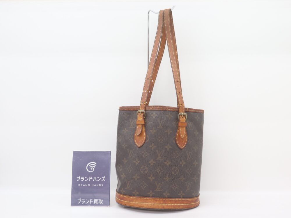 ボロボロのヴィトンバケット全体