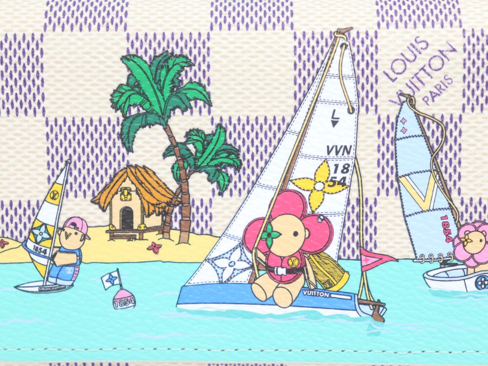 ルイヴィトンのコインケース絵