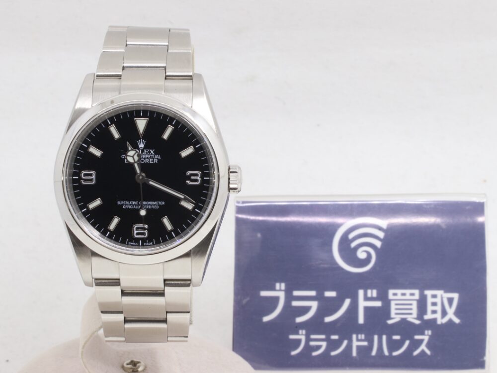 ロレックス エクスプローラー1 114270正面