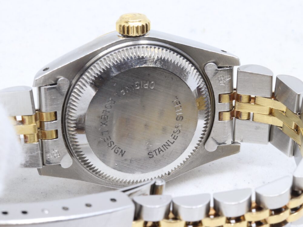 ロレックス デイトジャスト 69173裏蓋