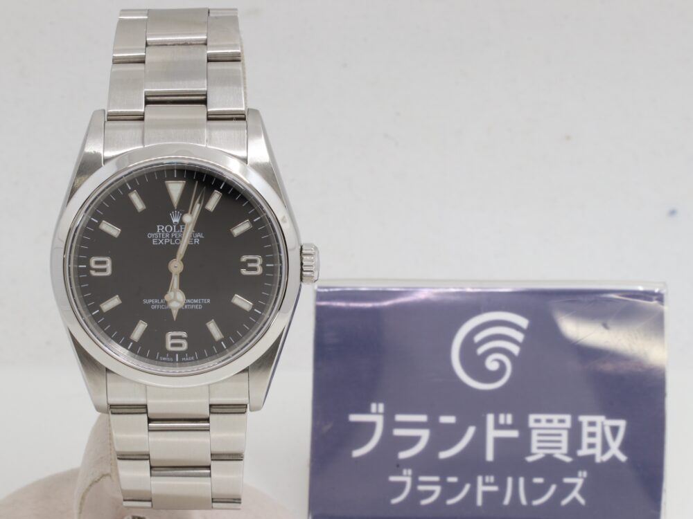 ロレックス114270正面