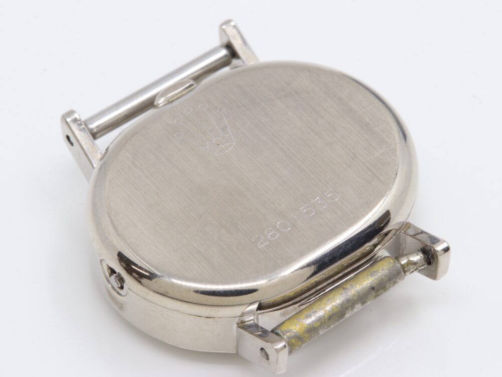 ロレックスのプレシジョン裏蓋