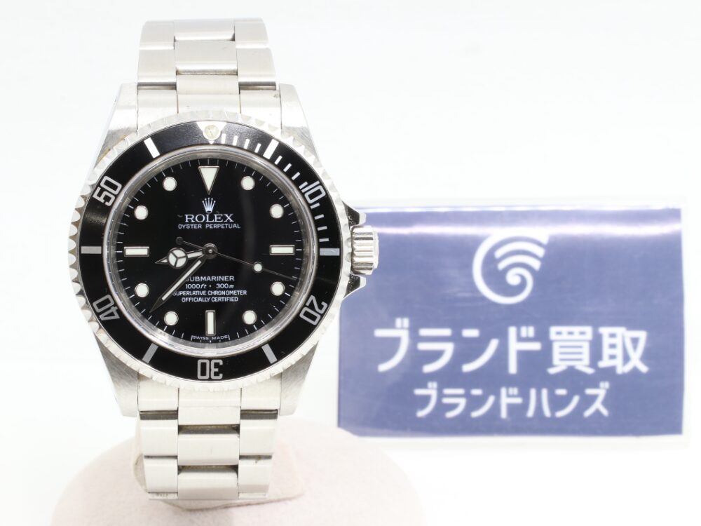 ロレックスサブマリーナ正面