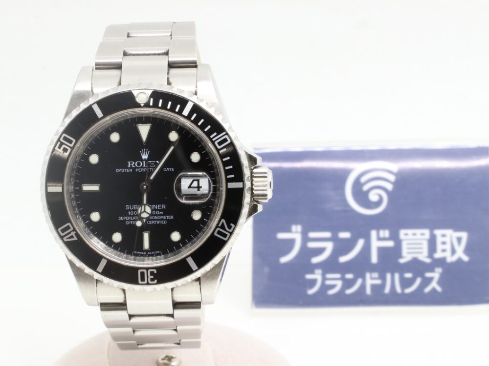 ロレックスサブマリーナ正面