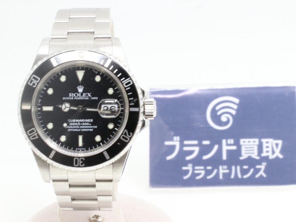 ロレックスサブマリーナ正面