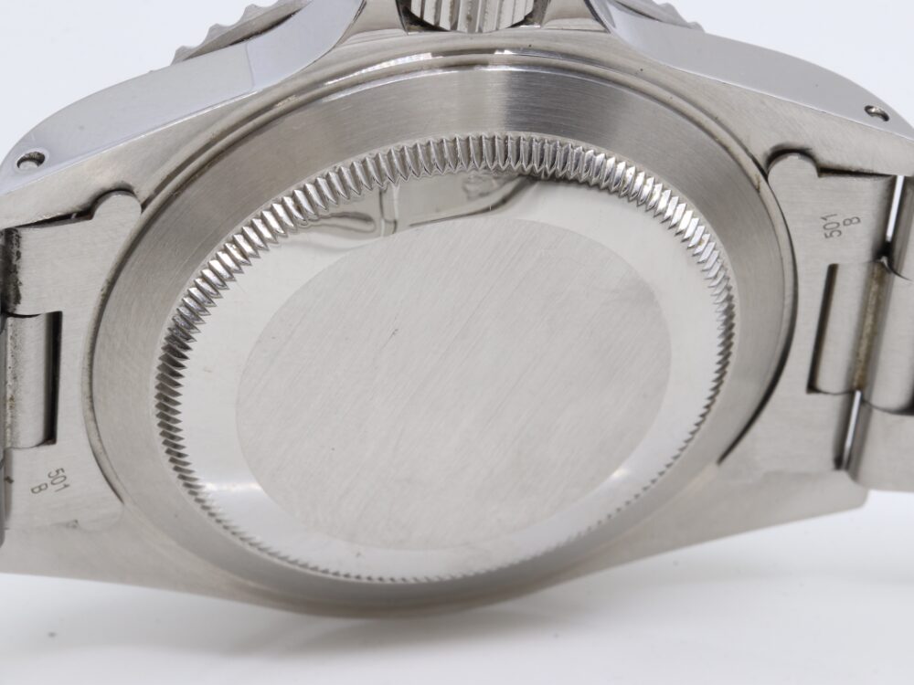 ロレックスサブマリーナ裏蓋