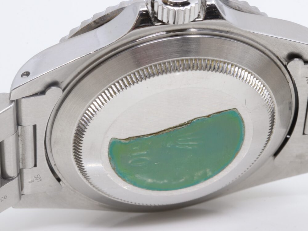 ロレックスサブマリーナ裏蓋