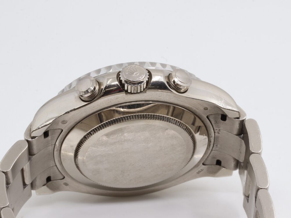 ロレックスヨットマスター2裏蓋