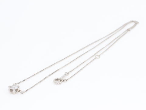 ダイヤモンド 0.34ct H-I2-FR ネックレス
