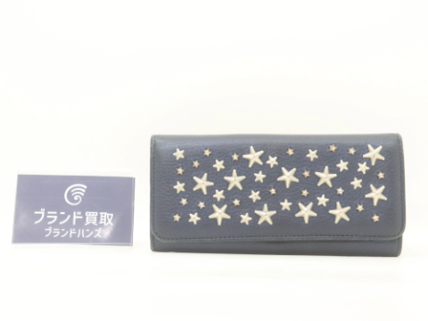 ジミーチュウ スタッズ 長財布