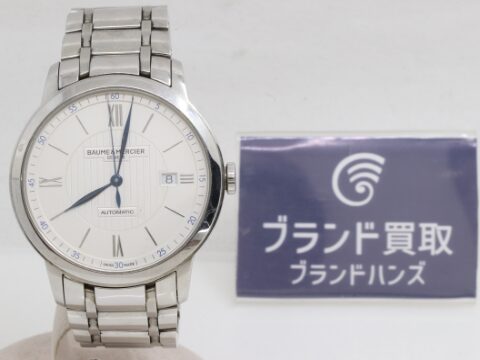ボーム＆メルシエ クラシマ M0A10334 SS AT 白文字盤