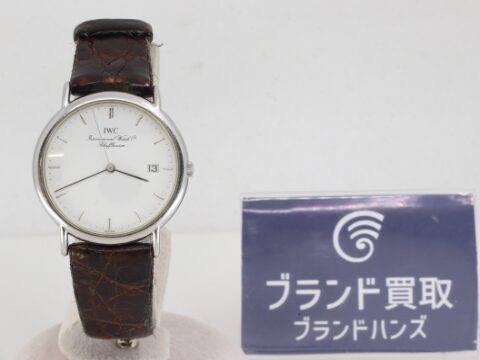 IWC ポートフィノ QZ IW333106 SS×レザー ベルト社外 メンズ