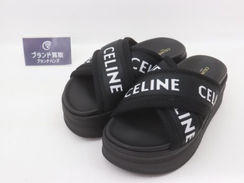セリーヌ ブロックスライド サンダル RM1223 レディース サイズ36