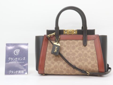 コーチ シグネチャー ハンドバッグ