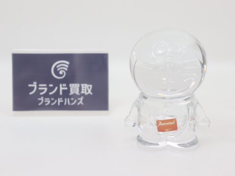 バカラ ドラえもん フィギュリン インテリア クリスタルガラス オブジェ