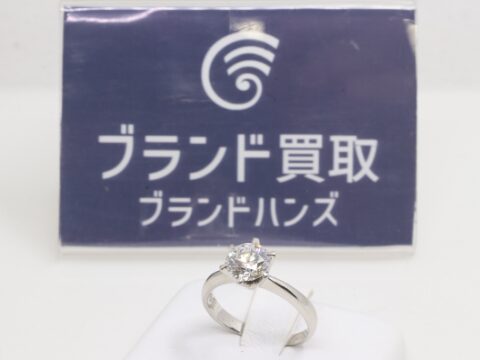 ダイヤモンド D1.12ct PT900(プラチナ900) 3.3g リング