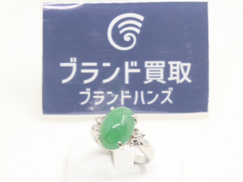 ヒスイ PT900(プラチナ900) 10g リング