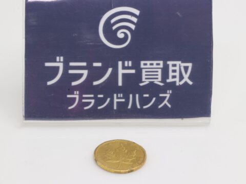K24(24金) メイプルリーフ金貨 3.1g
