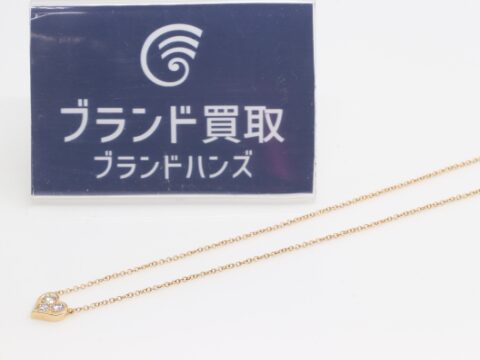 ティファニー 750PG センチメンタル ハート ダイヤ ネックレス