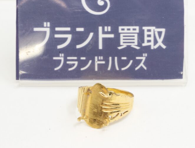 22K(22金)海外製リング枠 3.7g