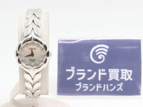 CANAL PT900(プラチナ900) 腕時計 41.6g