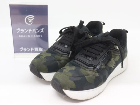 プラダ スポーツ スニーカー ナイロン 迷彩 サイズ37