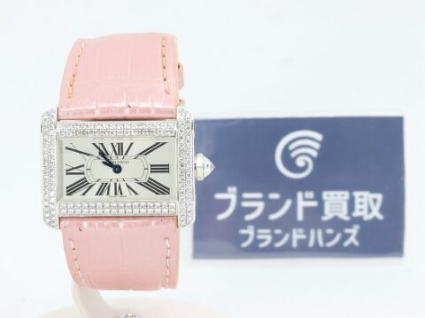 カルティエ タンクディヴァンSM K18WG WA301236