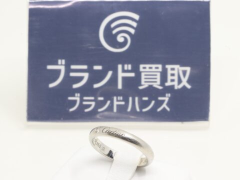 カルティエ ウェディング 1PD Pt950 4.51g