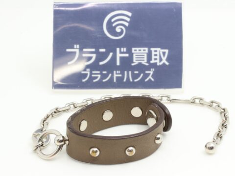 エルメス レザー キーリング