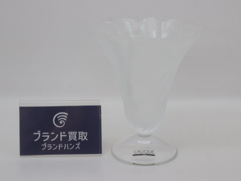 ラリック ルシエ フラワー フロステッド クリスタル
