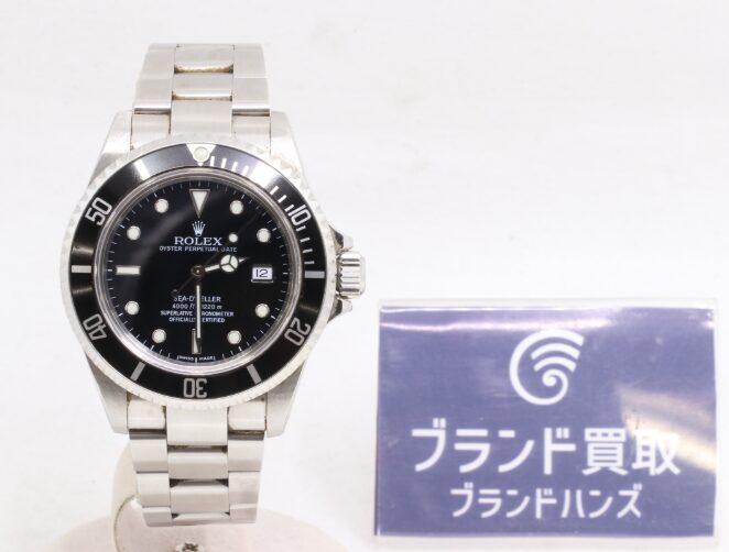 ロレックス シードゥエラー 16600 A番 SS AT ブラック文字盤