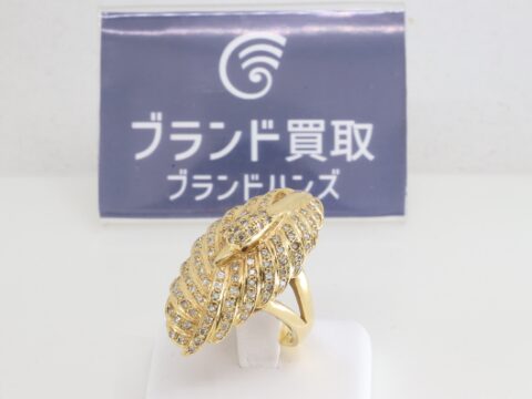 ダイヤモンド K18 D0.93ct リング