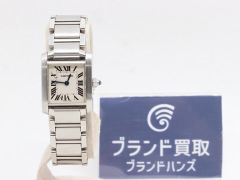 カルティエ タンクフランセーズSM SS/QZ W51008Q3