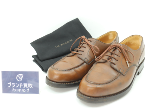 JMウェストン ゴルフ レザー Uチップ ビジネスシューズ